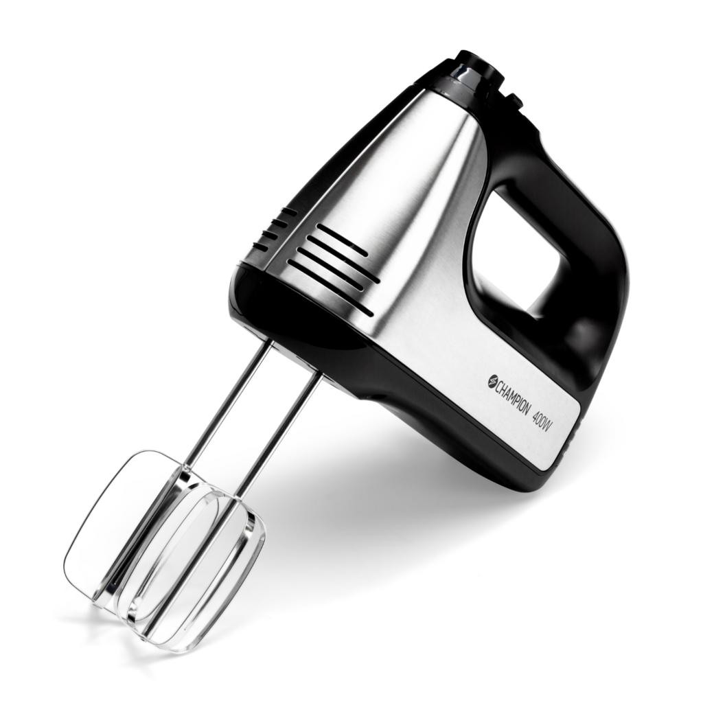 Champion - Elvisp 400W 5-hastigheter + Turbo EV400 Svart/Rostfri - A10060
