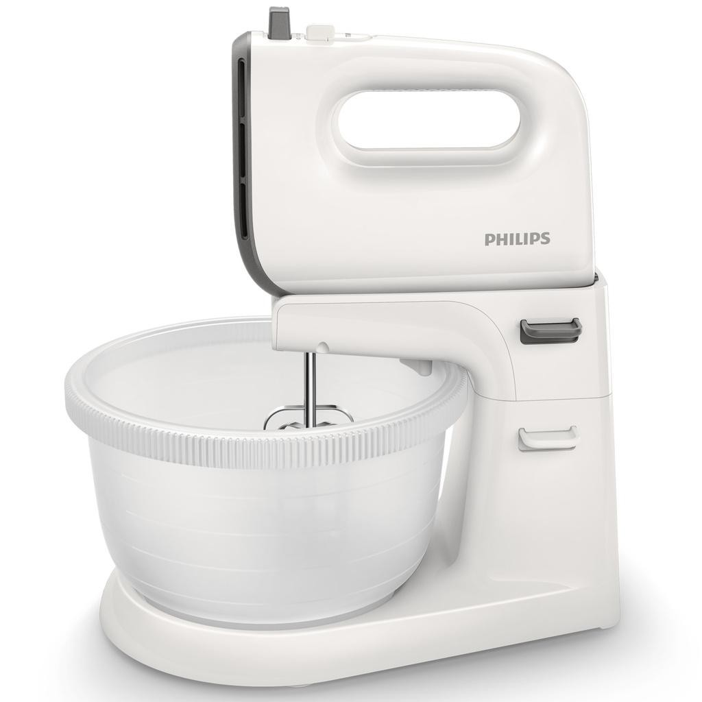 Philips - Elvisp m. Skål HR3745 450W 5 Speeds & Turbo - HR3745/00