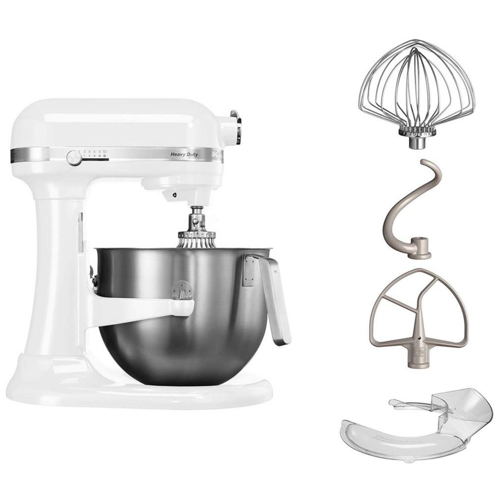 KitchenAid - Köksmaskin Heavy duty 6,6 liter 5KSM70JPXEWH - A15791