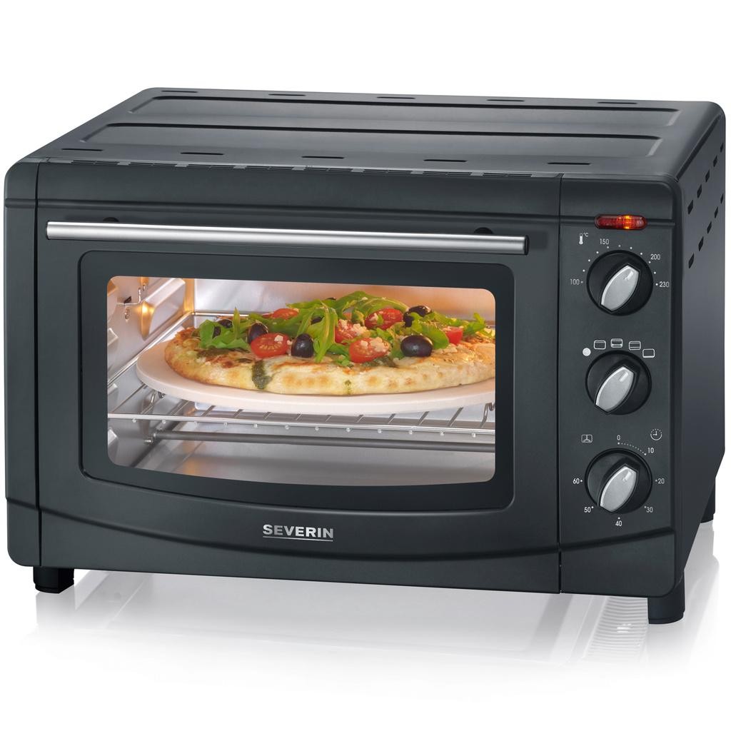 Severin - Miniugn 20 l. varmluft svart TO2068 - 2068000