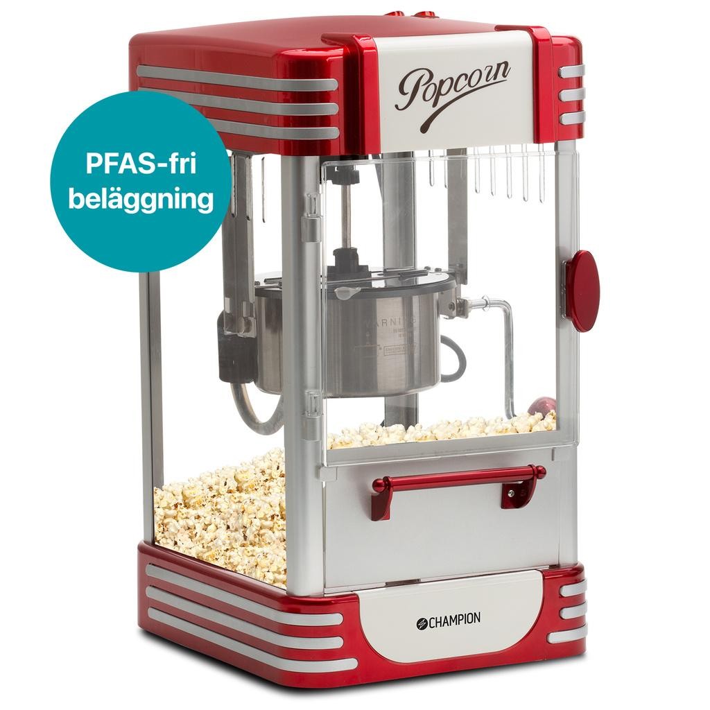 Champion - Popcornmaskin Retro XL PCM406 Röd Metallic - CHPCM406