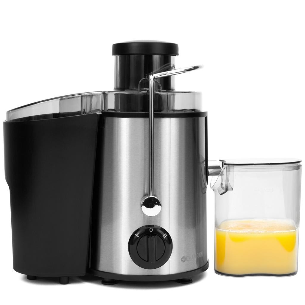 Champion - Råsaftcentrifug 0,5L 600W RS400 Rostfri/Svart - A15022