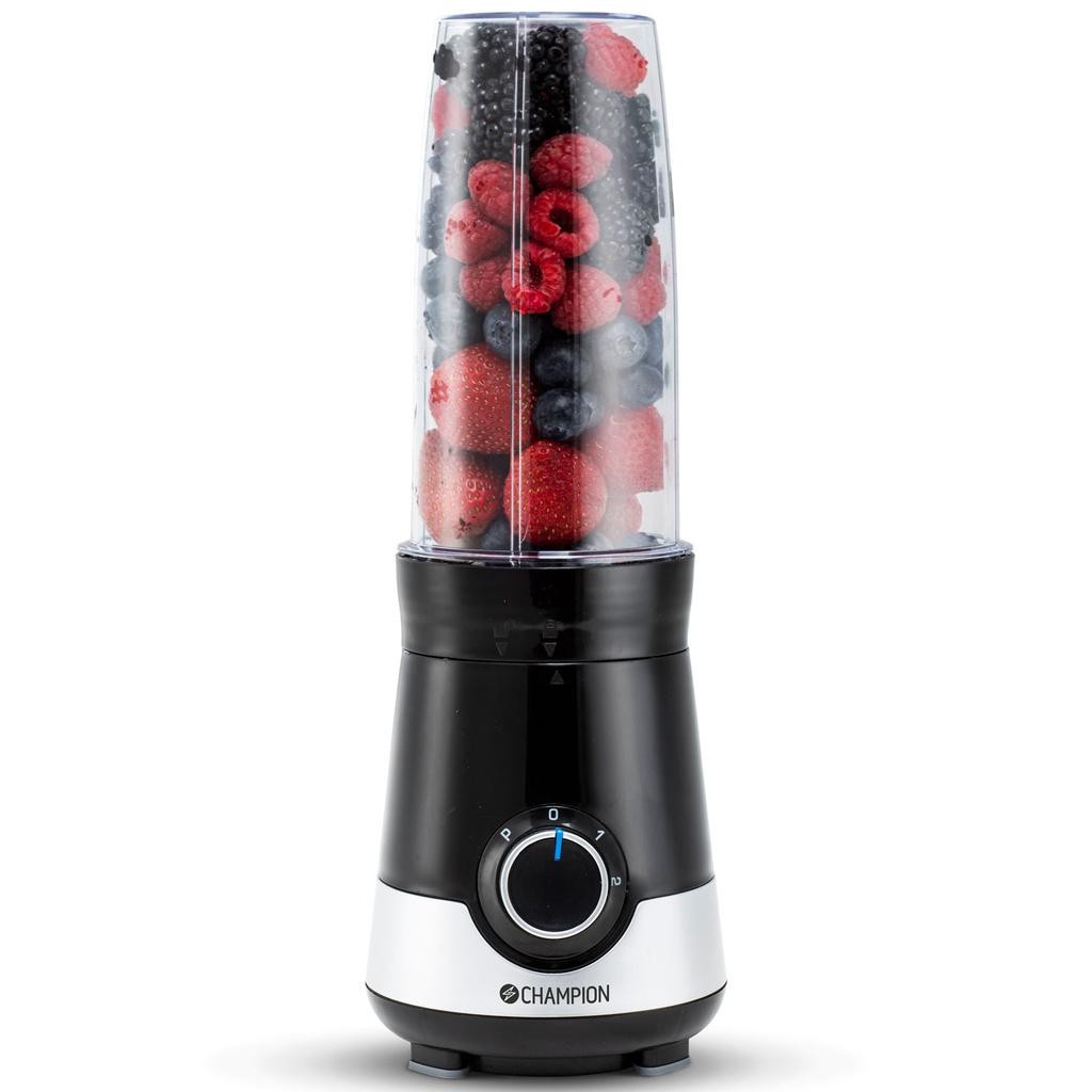 Champion - Smoothie Maker Power 300W SM115 Svart/Vit - CHSM115