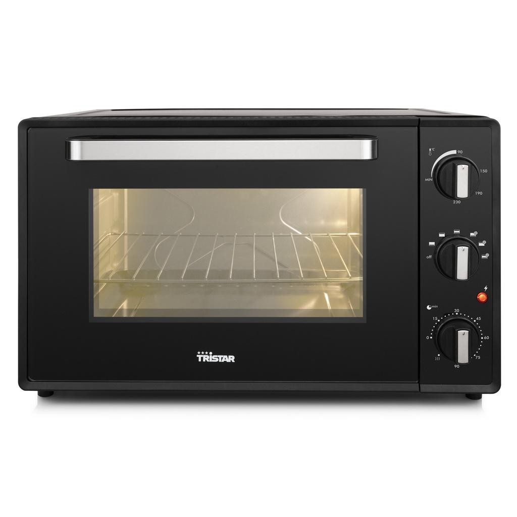 Tristar - Varmluftsugn 48l Svart Timer - OV-3635