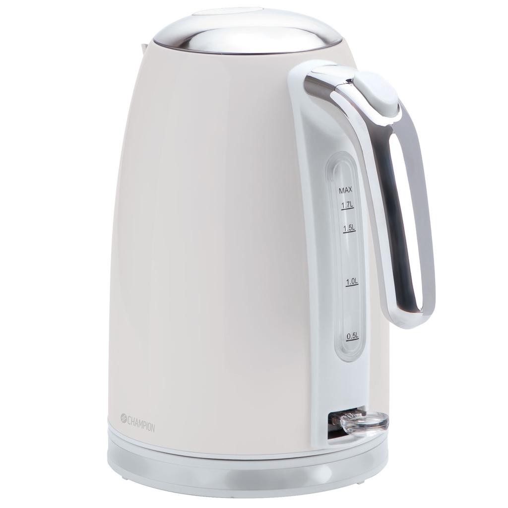 Champion - Vattenkokare 1,7L VK610 Creme White Series - CHVK610
