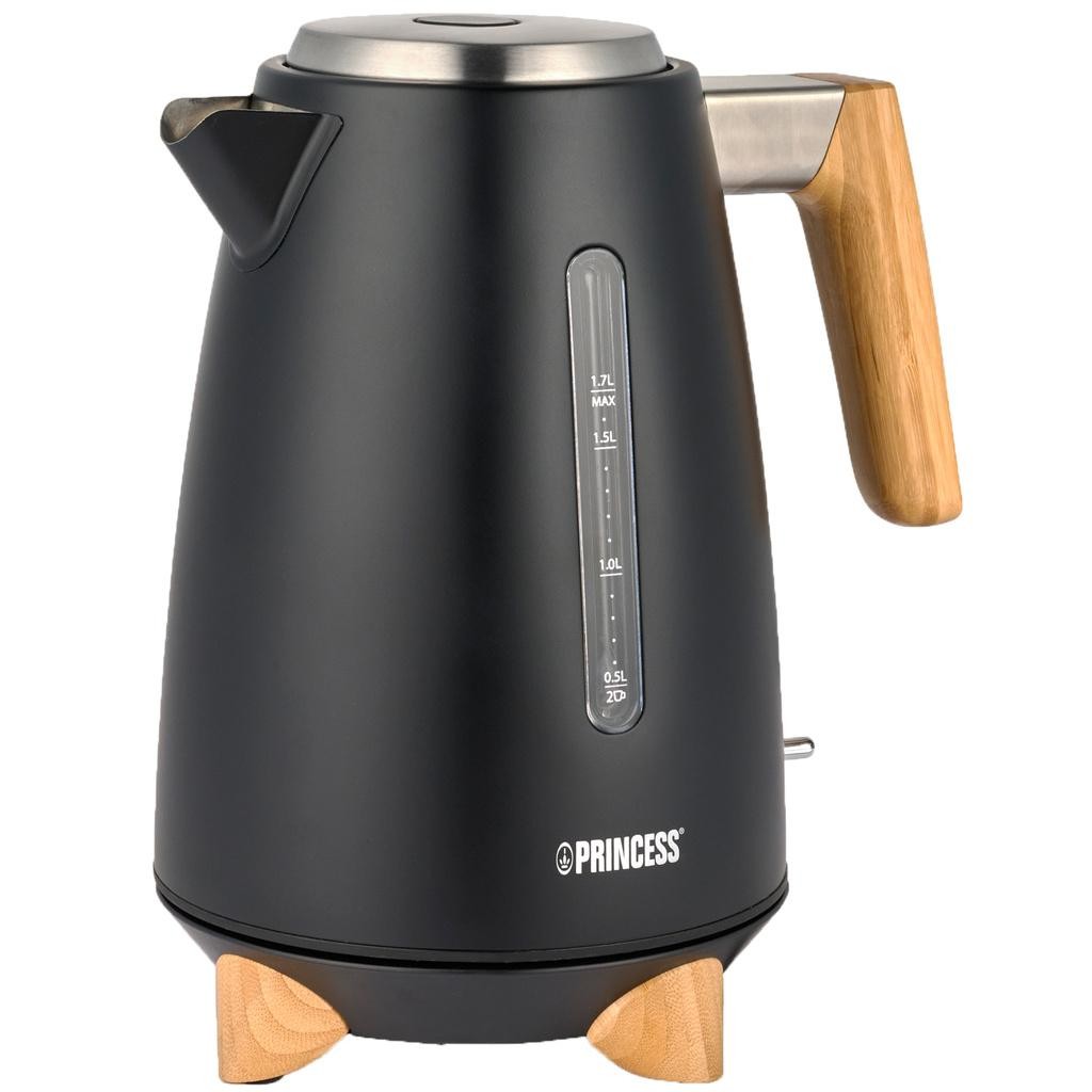 Princess - Vattenkokare Bamboo Luxurious Unik Design 1,7L 3000Watt 236061 - A11445