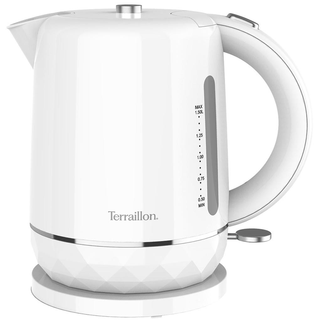Terraillon - Vattenkokare Diamond 1,5L 2200W vit - A14459