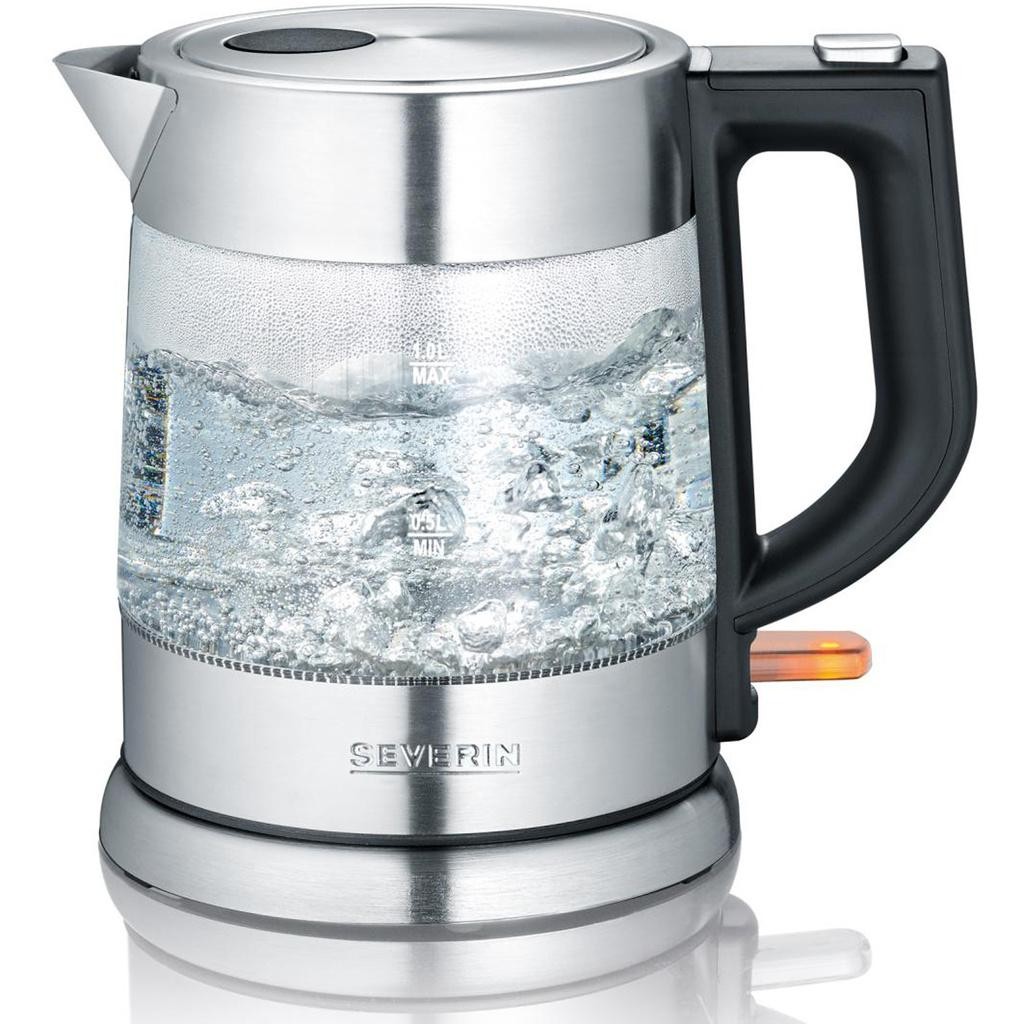 Severin - Vattenkokare i glas 1,0L 2200W WK3468 - A11265