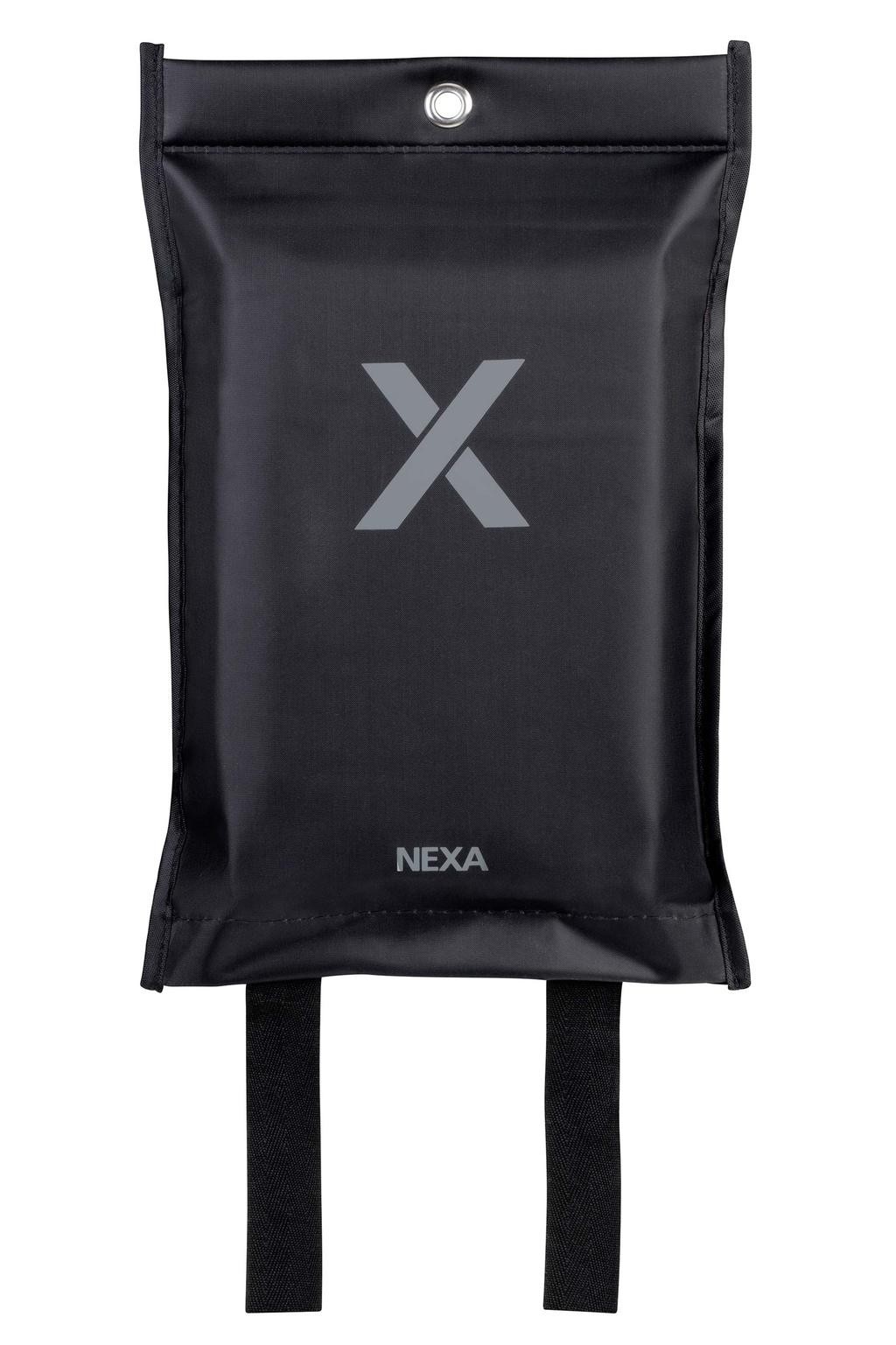 Nexa - FB-120 SMD Brandfilt Silikon Svart 120x120 cm - A12008