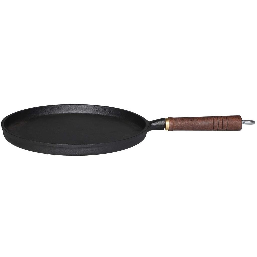 Maku - Pannkakspanna gjutjärn trähandtag - A15374