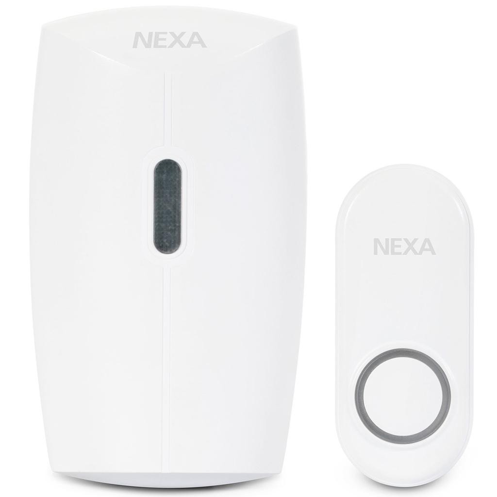 Nexa - Trådlös dörrklocka Plug-in MLR-1923/SET Vit - 18351