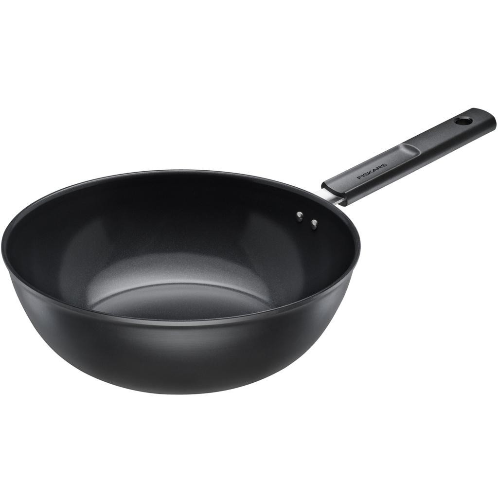 Fiskars - Wok Hard Face 28cm/4,5 L Keramisk 1075523 - A14501