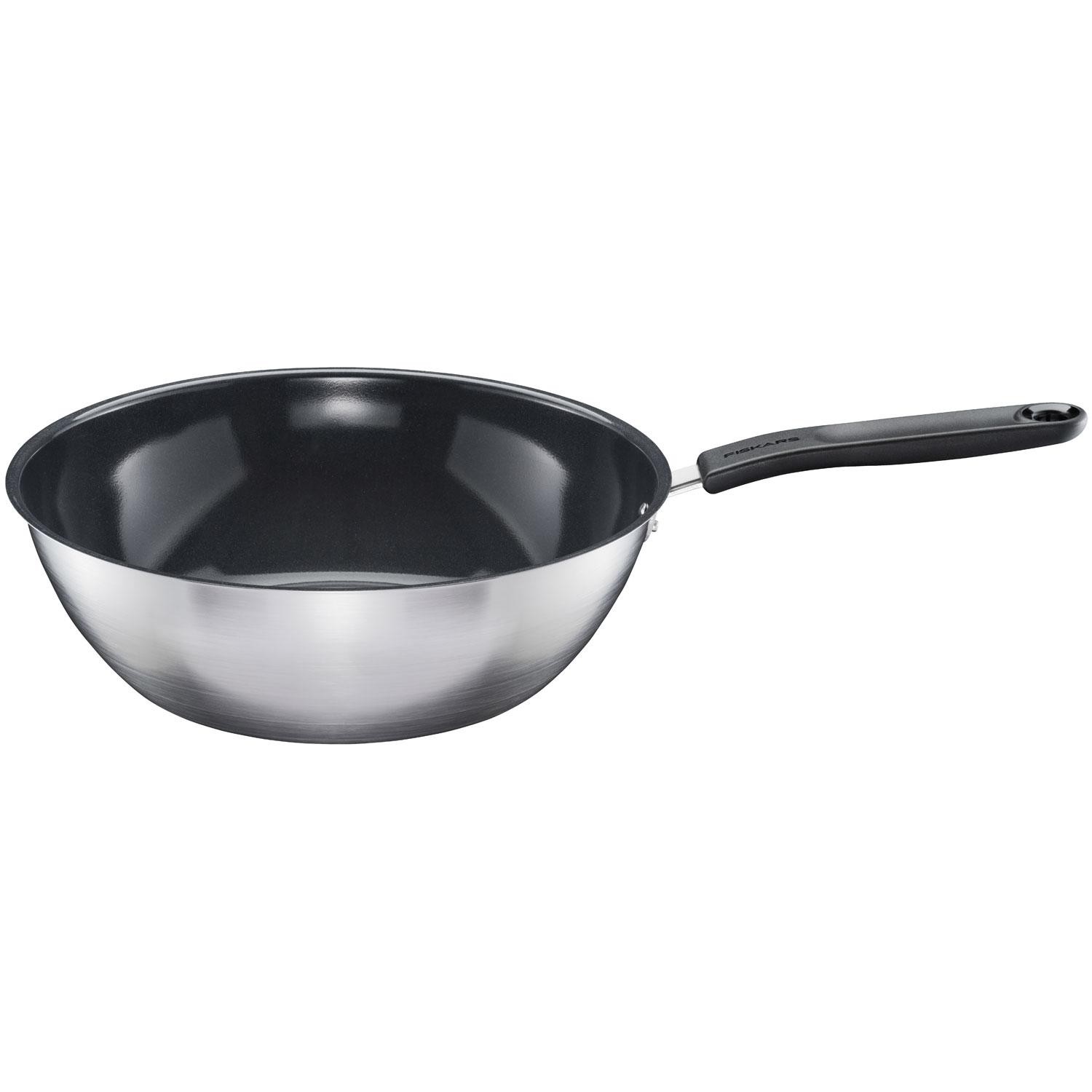 Fiskars - Wokpanna FF 28 cm keramisk 1072313 - A14305
