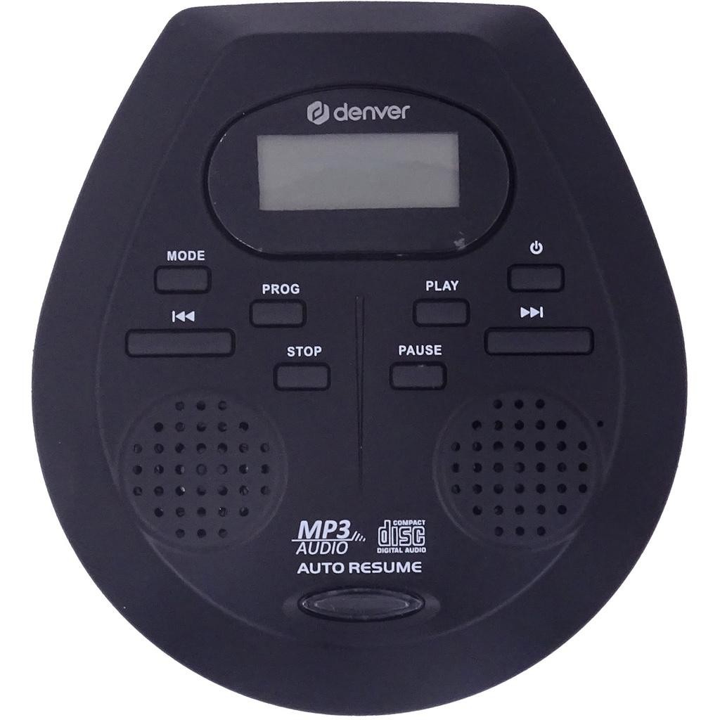 Denver - CD-spelare Bärbar Inbyggda högtalare DMP-395B Svart - A15775