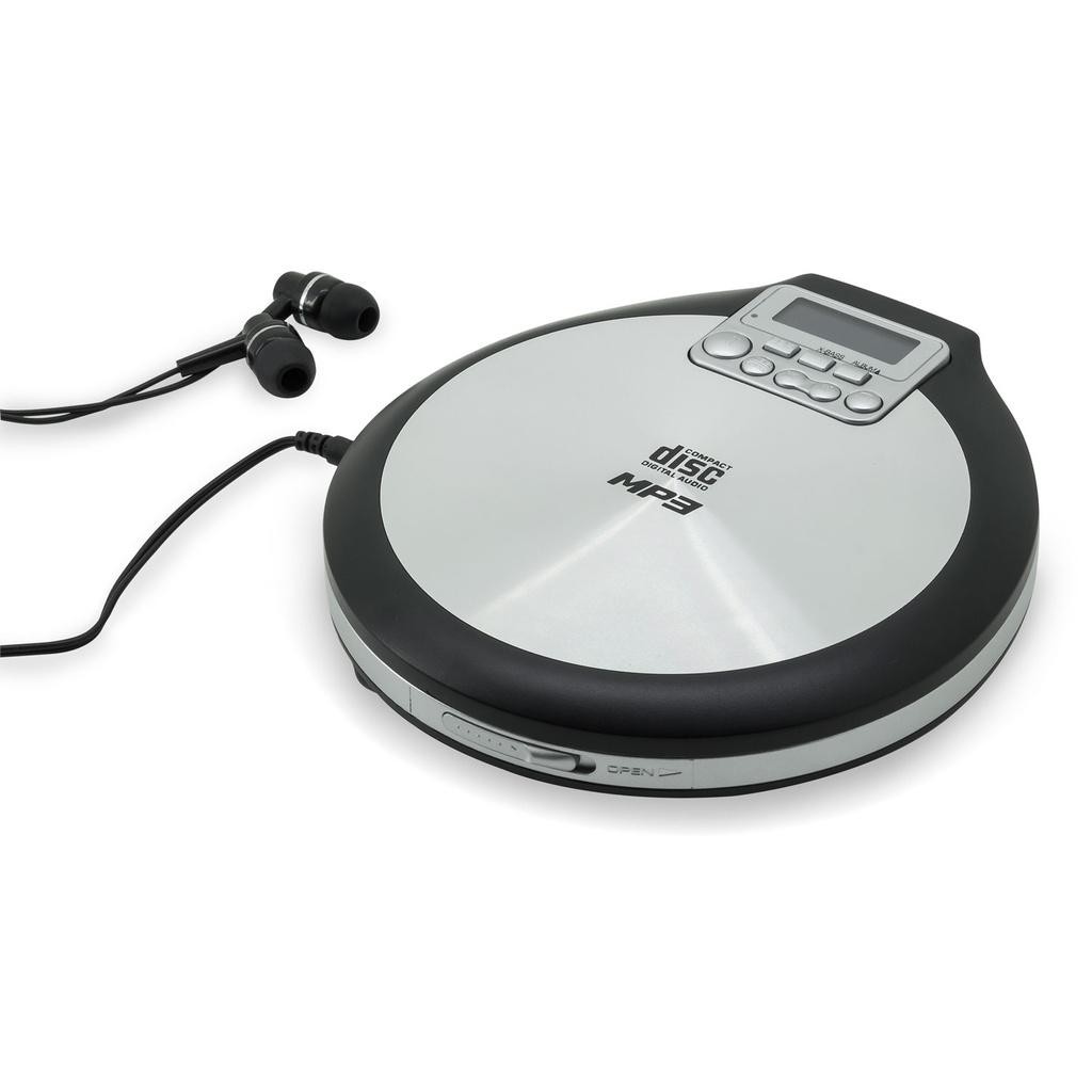 Soundmaster - CD-spelare Bärbar Resume-funktion CD9220 Silver/Svart - CD9220