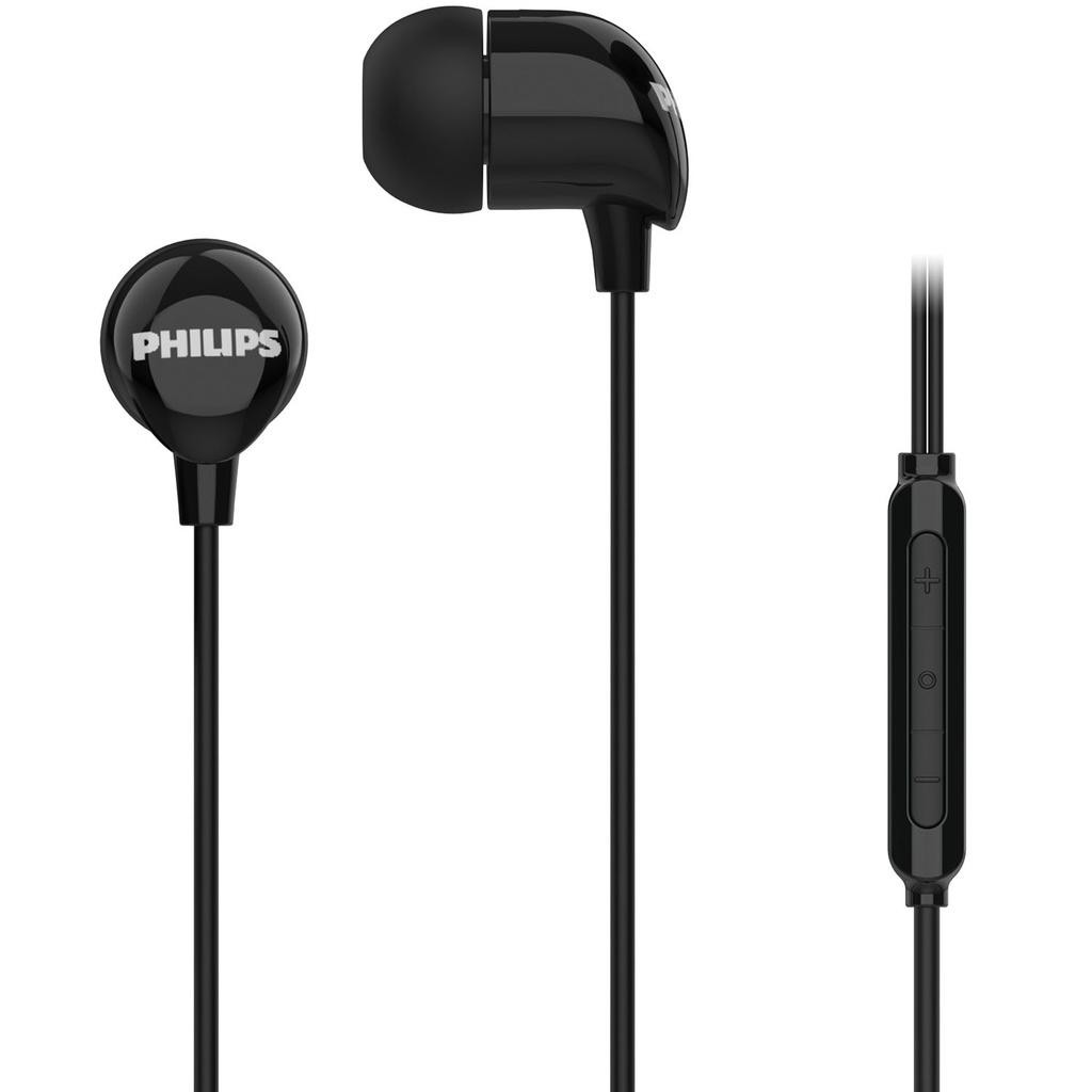 Philips - Hörlurar In-Ear Kabel Fjärrkontroll Svart - A14986