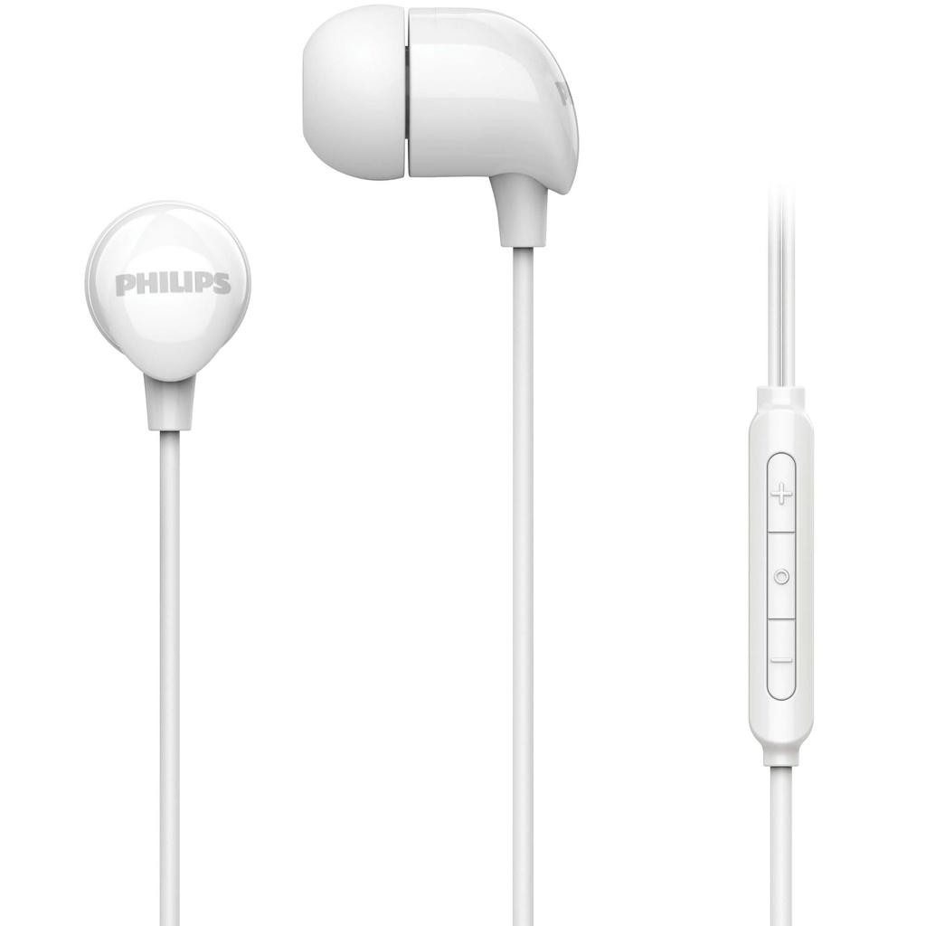 Philips - Hörlurar In-Ear Kabel Fjärrkontroll Vit - A14987