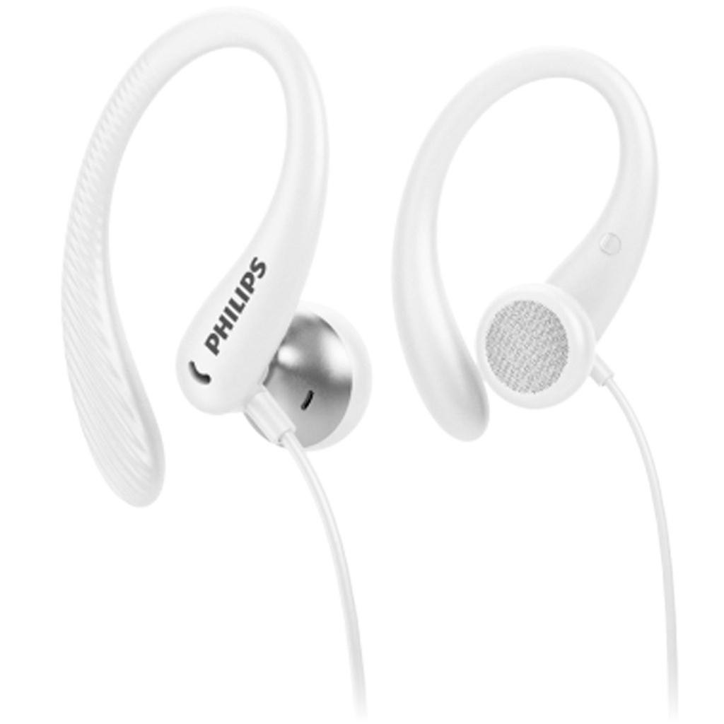 Philips - Hörlurar In-Ear Sport IPX2 Kabel Vit - A14983