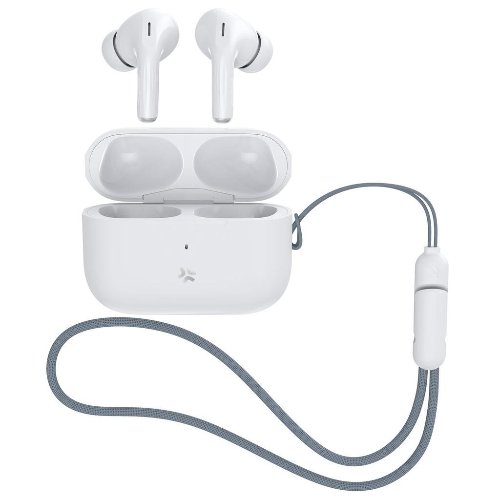 Celly - Hörlurar In-Ear TWS ANC ENC Harmony Vit - A13155