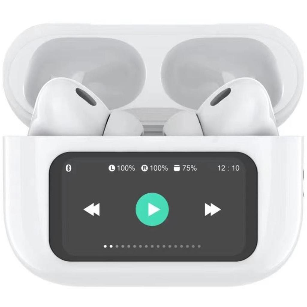 Celly - Hörlurar In-Ear TWS ANC ENC LED Sound LED Vit - A14044
