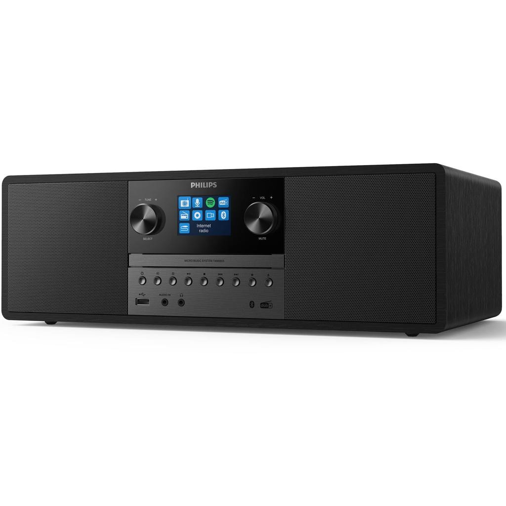 Philips - Musik-anläggning CD/Radio/Bluetooth/USB 50W TAM6805/10 Svart - A12995
