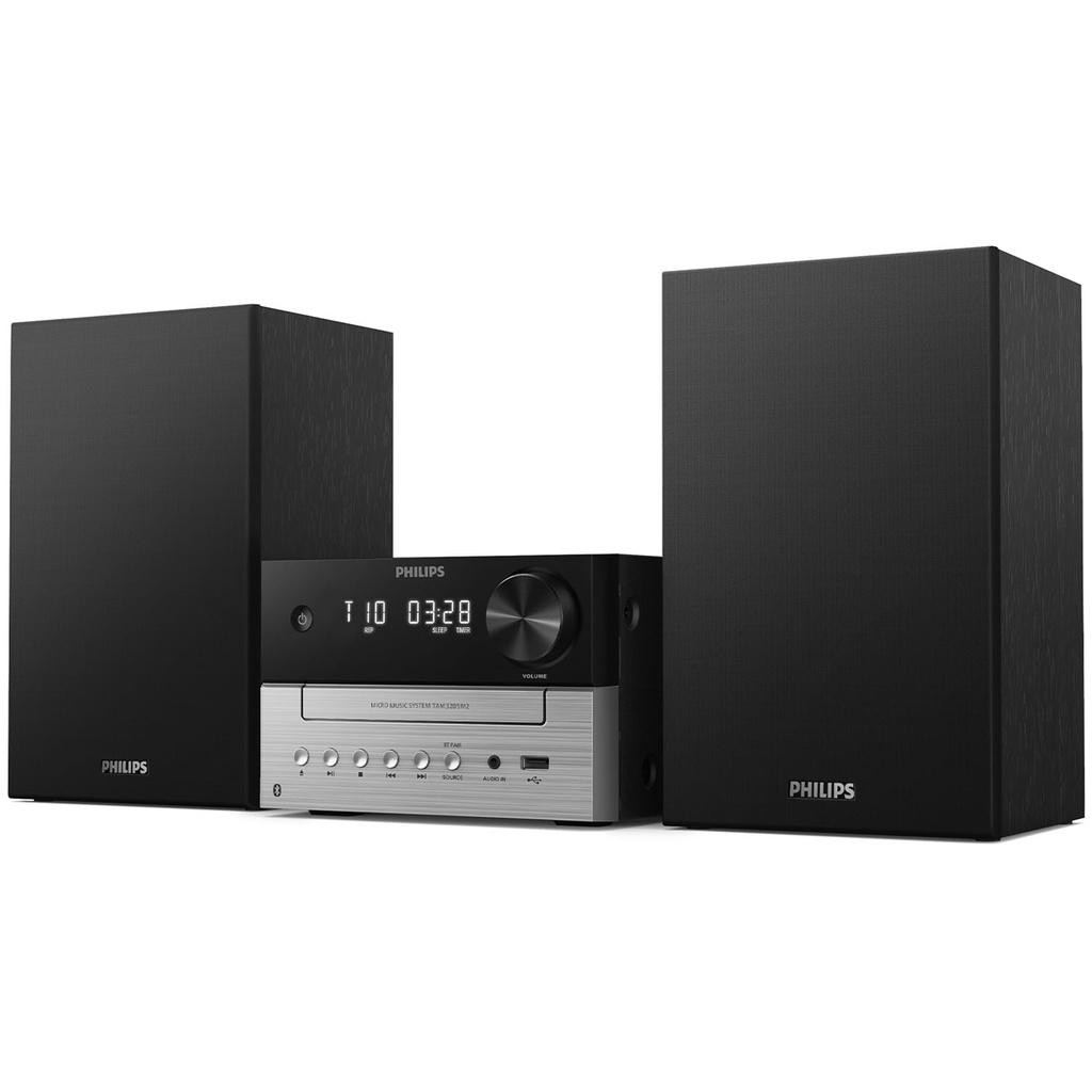 Philips - Musik-anläggning Radio CD USB Bluetooth TAM3205MKII/12 Svart/Silver - A14973