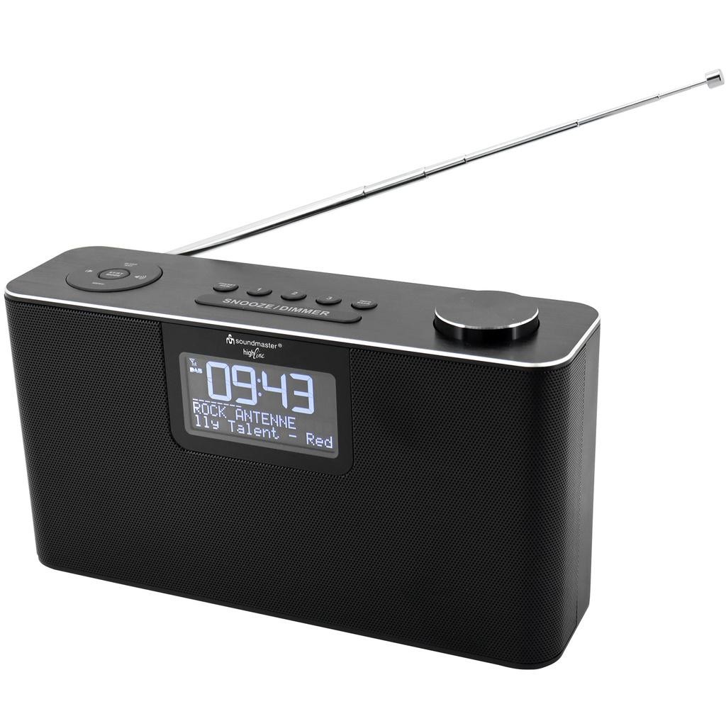 Soundmaster - Radio FM DAB+ Bluetooth DAB700SW Svart - A11101