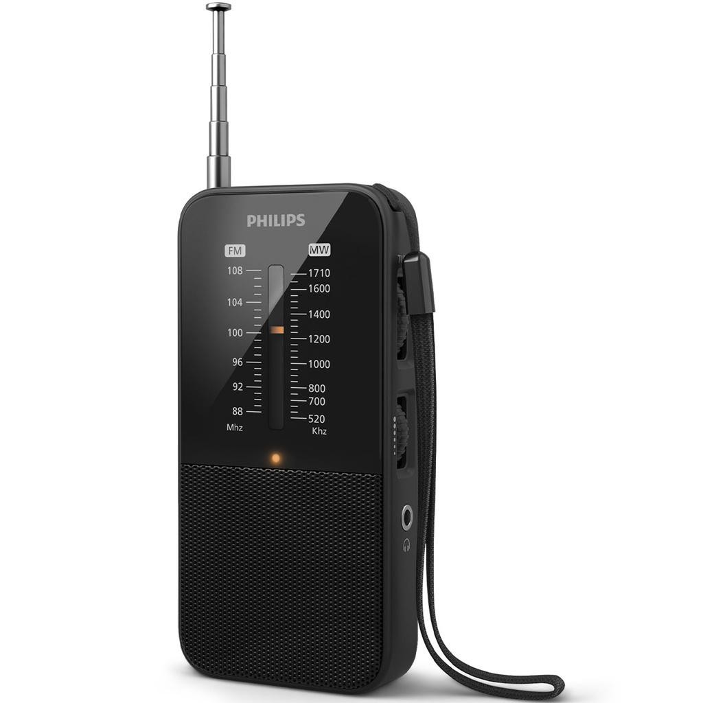 Philips - Radio FM MW Fick-format TAR1509 Svart - A12996