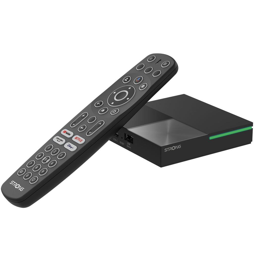 Strong - TV-box 4K WiFi/LAN Google TV LEAP-S3PRO Svart - A14751