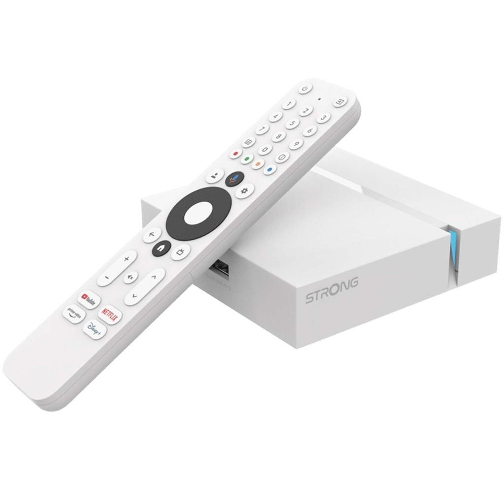 Strong - TV-box 4K WiFi/LAN Google TV LEAP-S3+V2 Vit - A15846