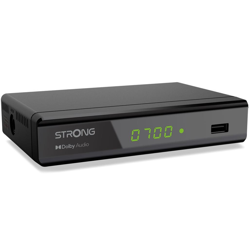 Strong - TV-box DVB-T2 Marksänd FTA SRT8119 Svart - A15185