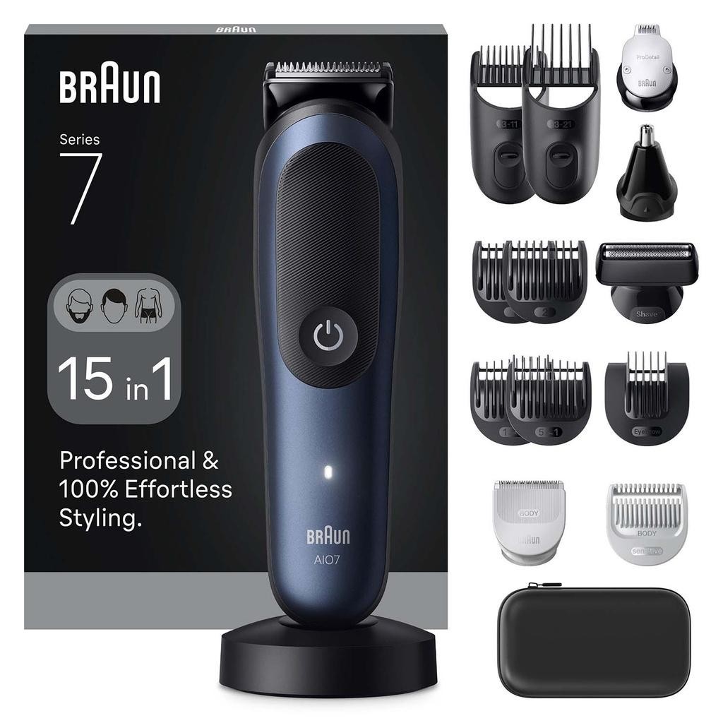 Braun - All-in-One Series 7 15in1 7580 Black / Deep Blue - A15741