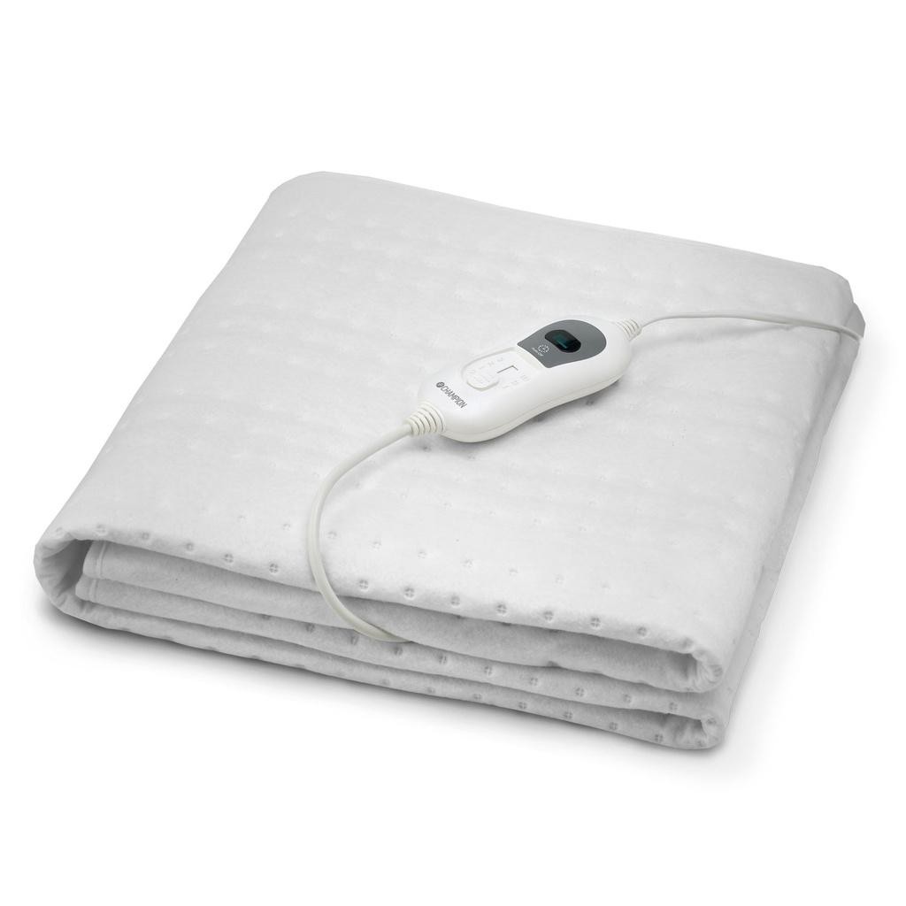 Champion - Bäddvärmare 150x80cm 60W BV110 Vit - CHBV110