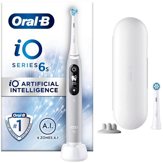 Oral B - Eltandborste iO6 Series M6 Grey - 427360