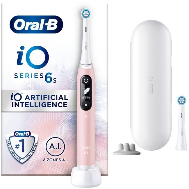 Oral B - Eltandborste iO6 Series M6 Pink - 427384