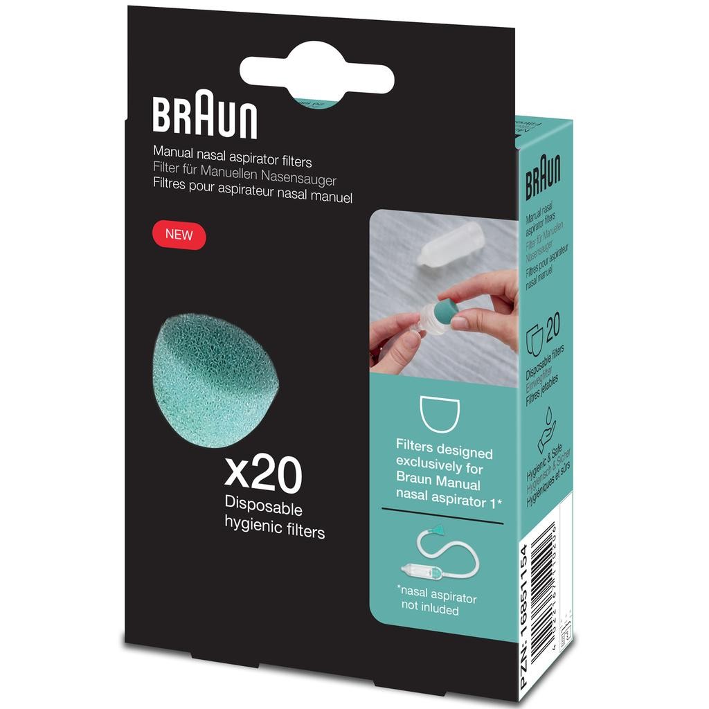Braun - Filter till manuell nässug BNF020E4 - A11361