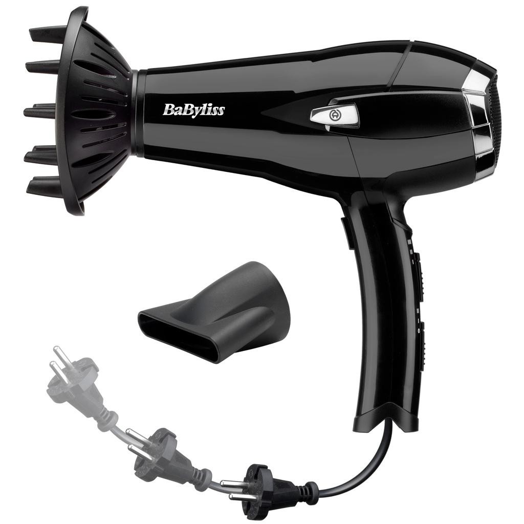 Babyliss - Hårfön 2000W, Cool shot D374DE - A11331