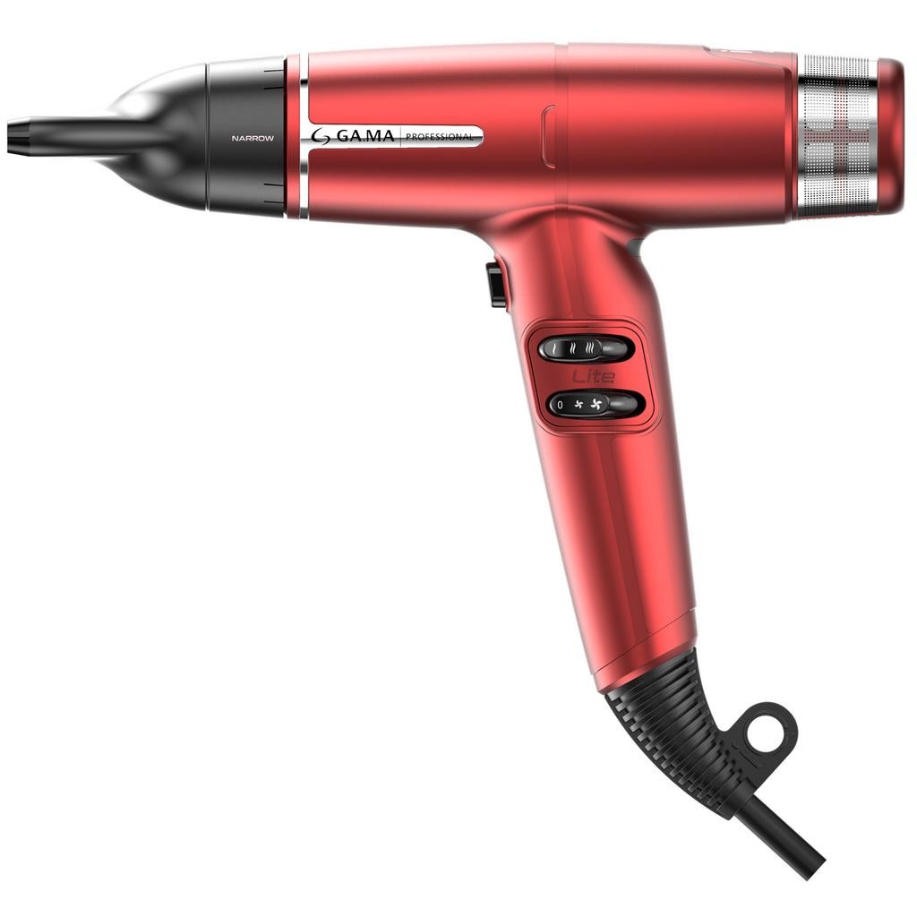 Ga.Ma - Hårfön IQ Lite Red 110. 000rpm 294gr - A13873