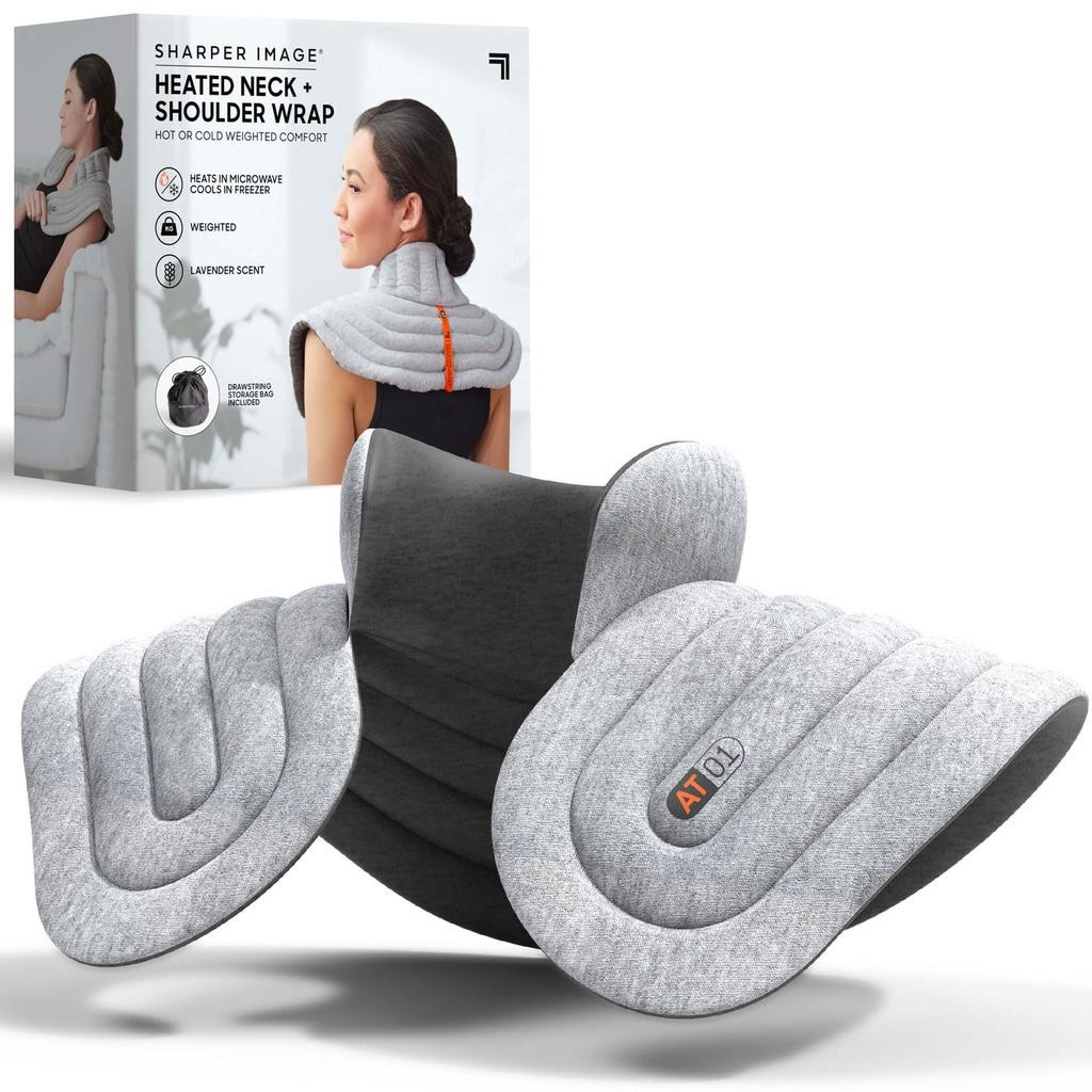 Sharper Image - Neck and Shoulder Wrap Heated - P000824