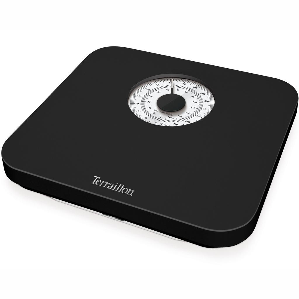 Terraillon - Personvåg Nautic Black 150 kg - A13475