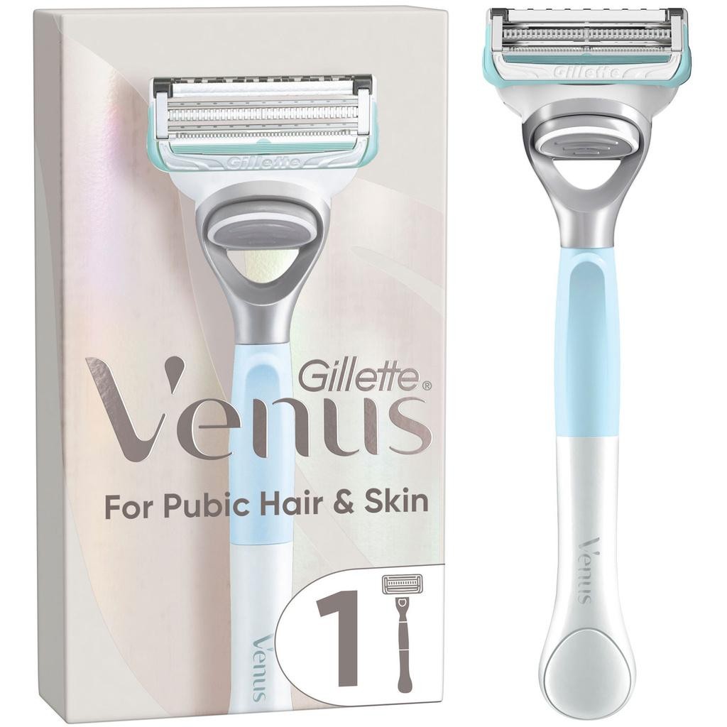 Gillette - Rakhyvel Venus Pubic Hair & Skin Razor 1st rakblad - A13282