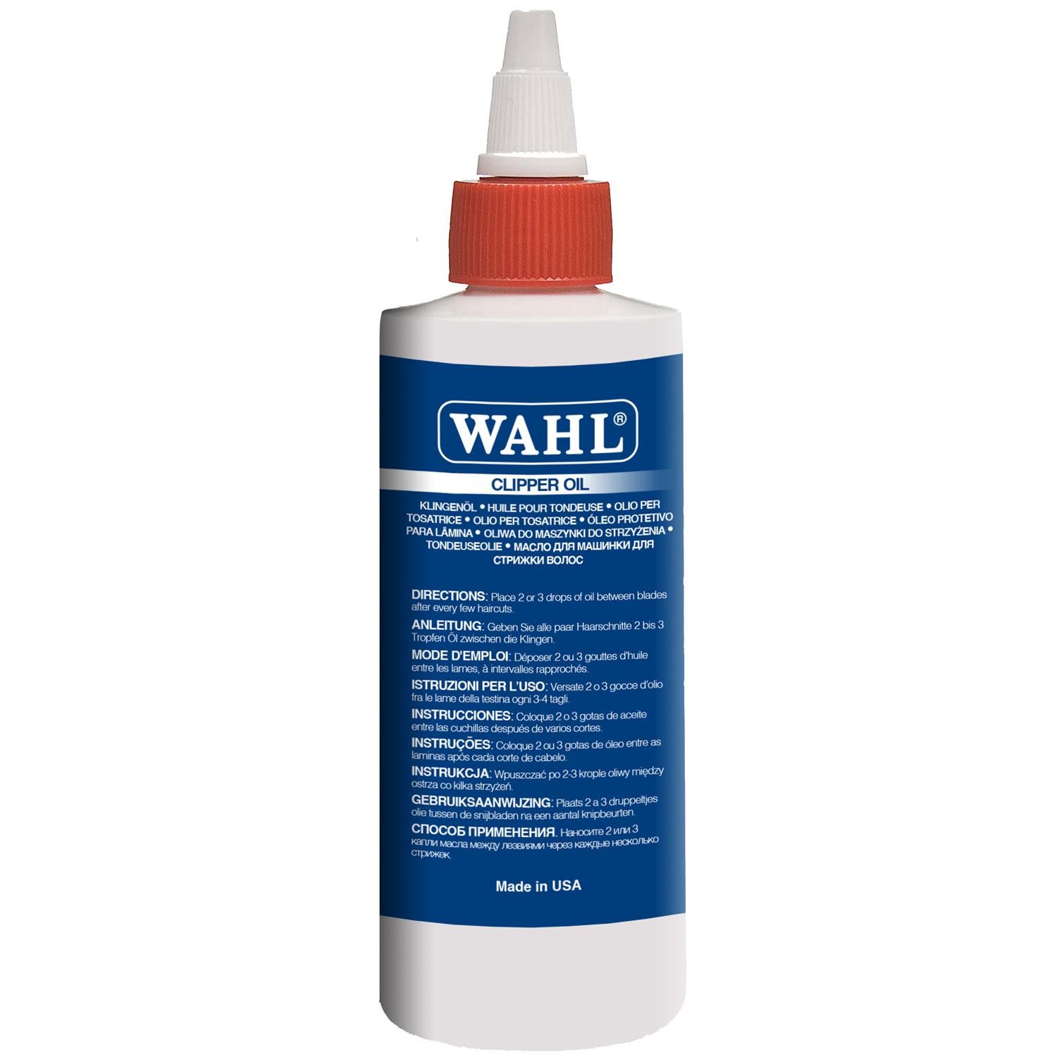Wahl - Smörjolja på flaska till hårtrimmer 118ml - A10893