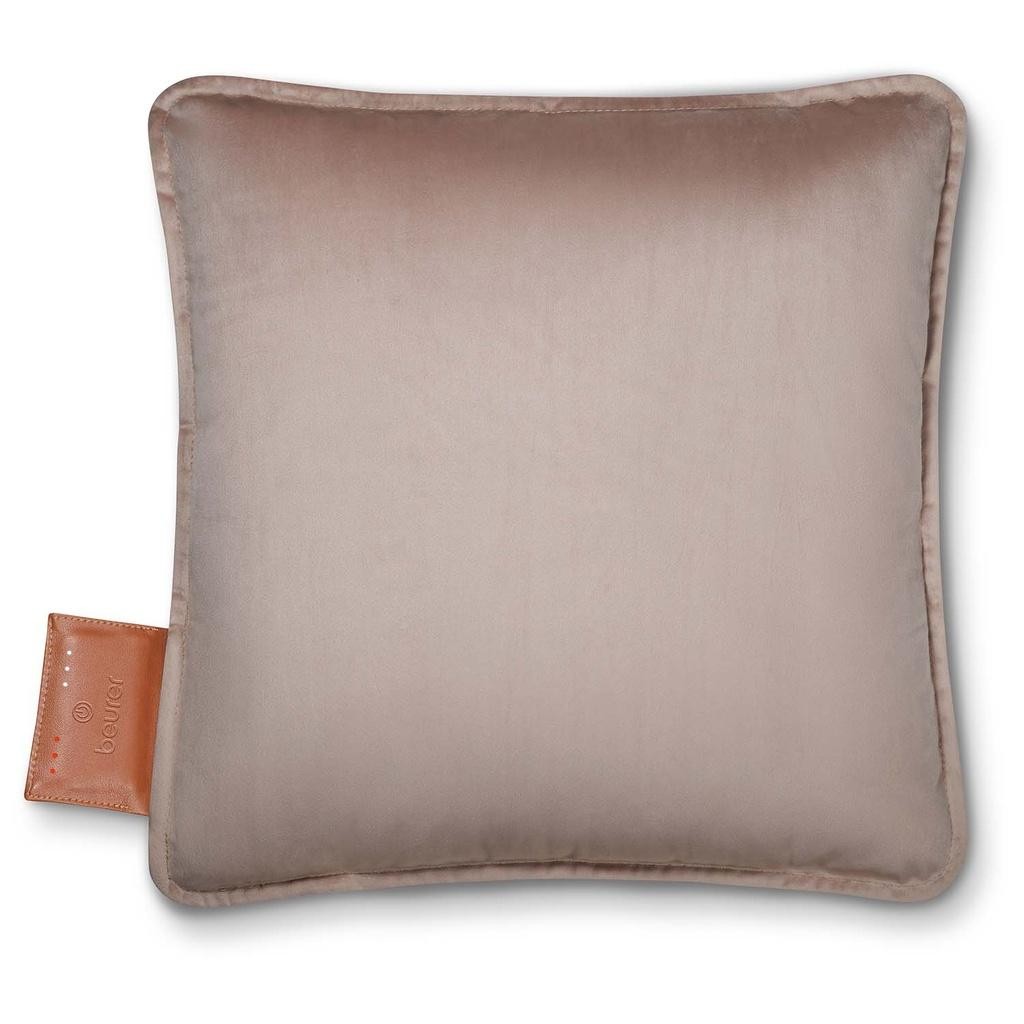 Beurer - Värmekudde HK 77 Sladdlös komfort Smokey-Taupe - A15876