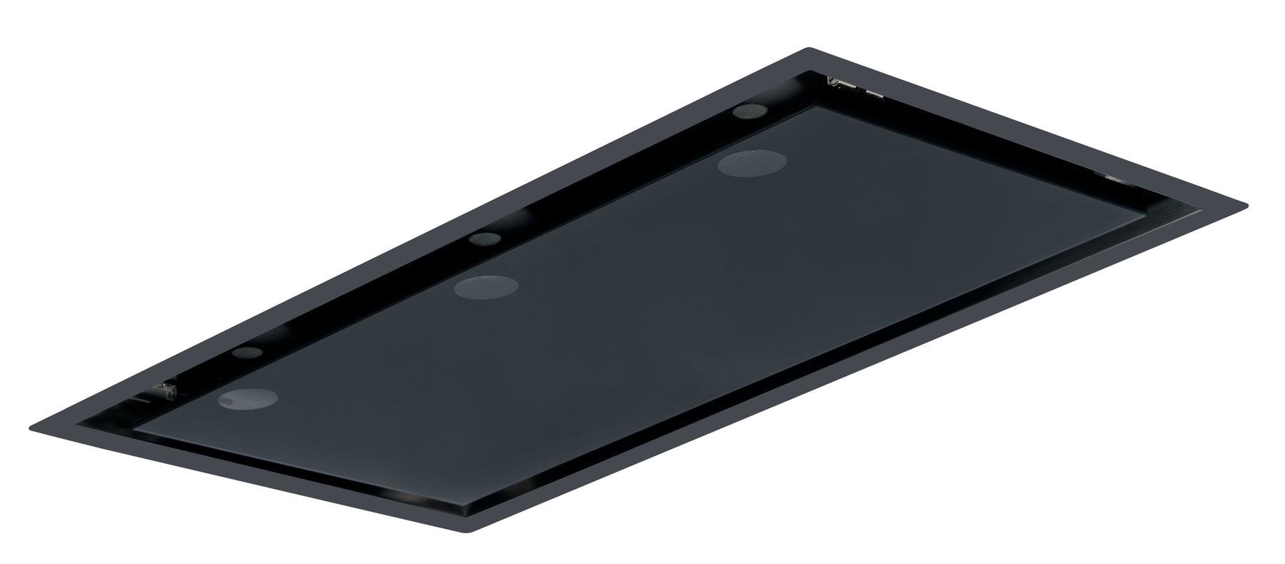 Silverline Torino, svart, CENTRALVENTILATION 75 cm - SC 1176-75 SR