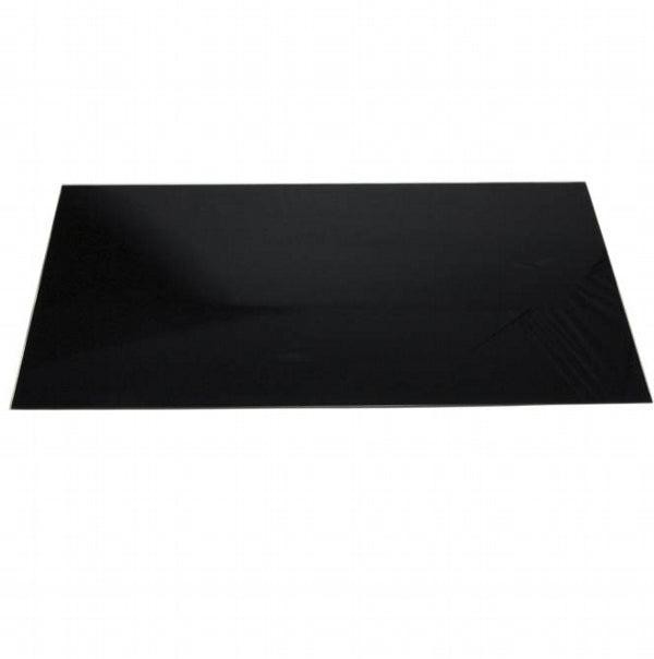 Väggplatta glas, 80 x 45 cm 80 cm - Svart - YM804.1000.24