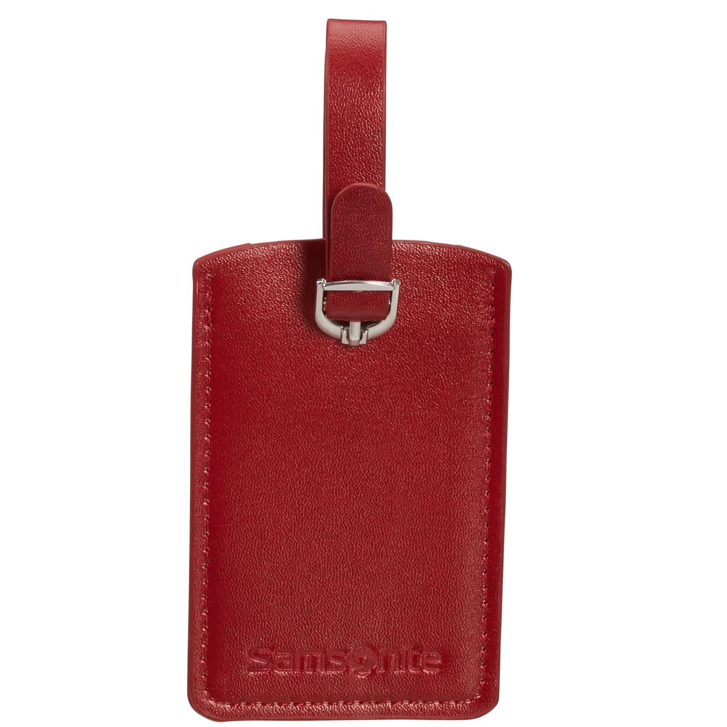 Samsonite - Bagagetag x 2 Röd - 121307/1726