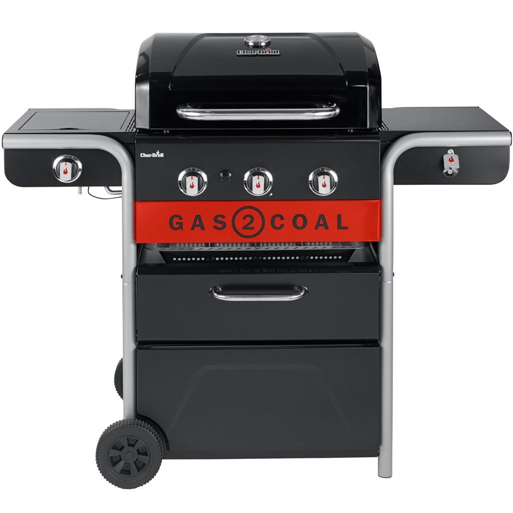 Char-Broil - Hybridgrill Gas2Coal 2.0 3+1 Brännare 140925 - A14279