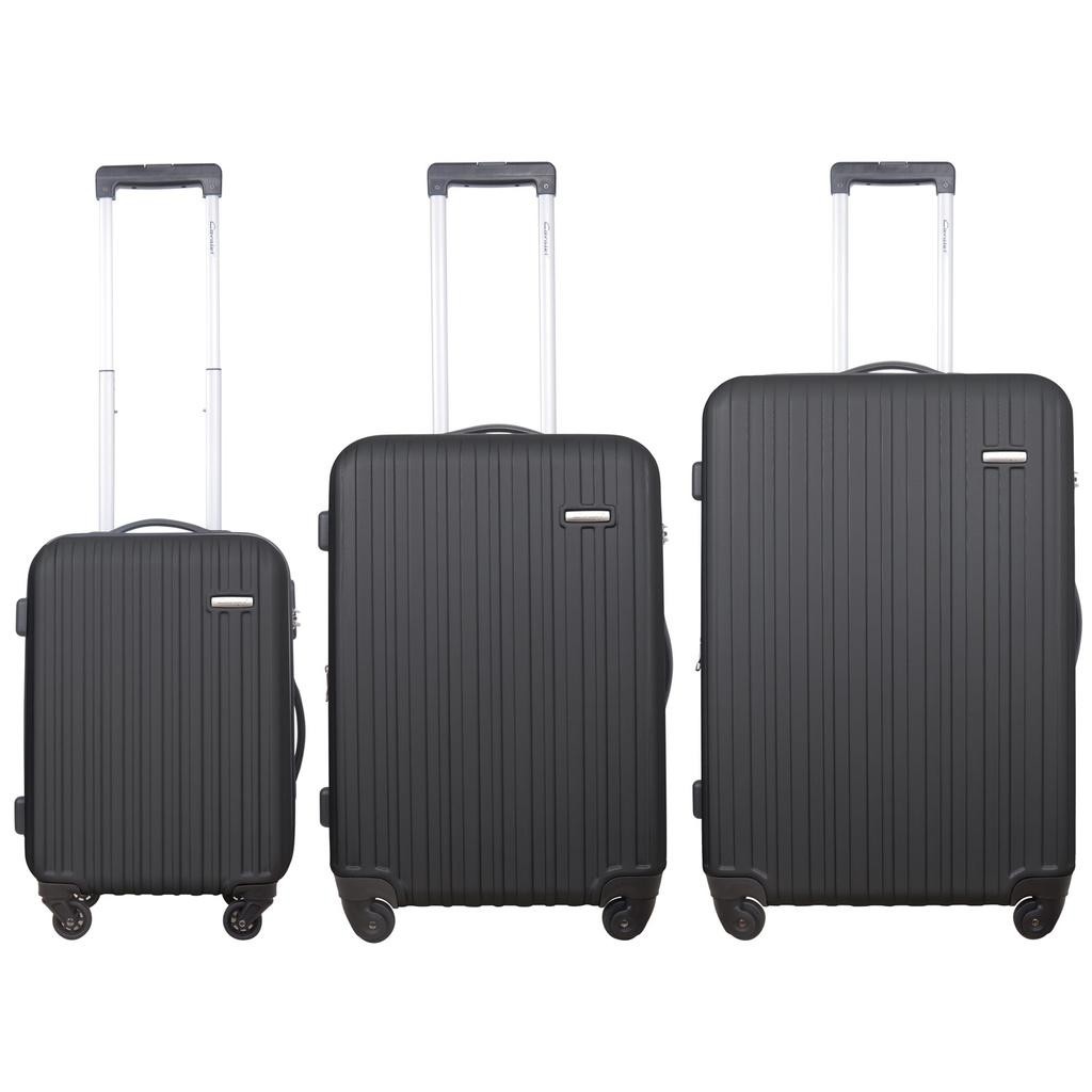 Cavalet - Resväskor 3-Pack Rhodos Svart - 843.03