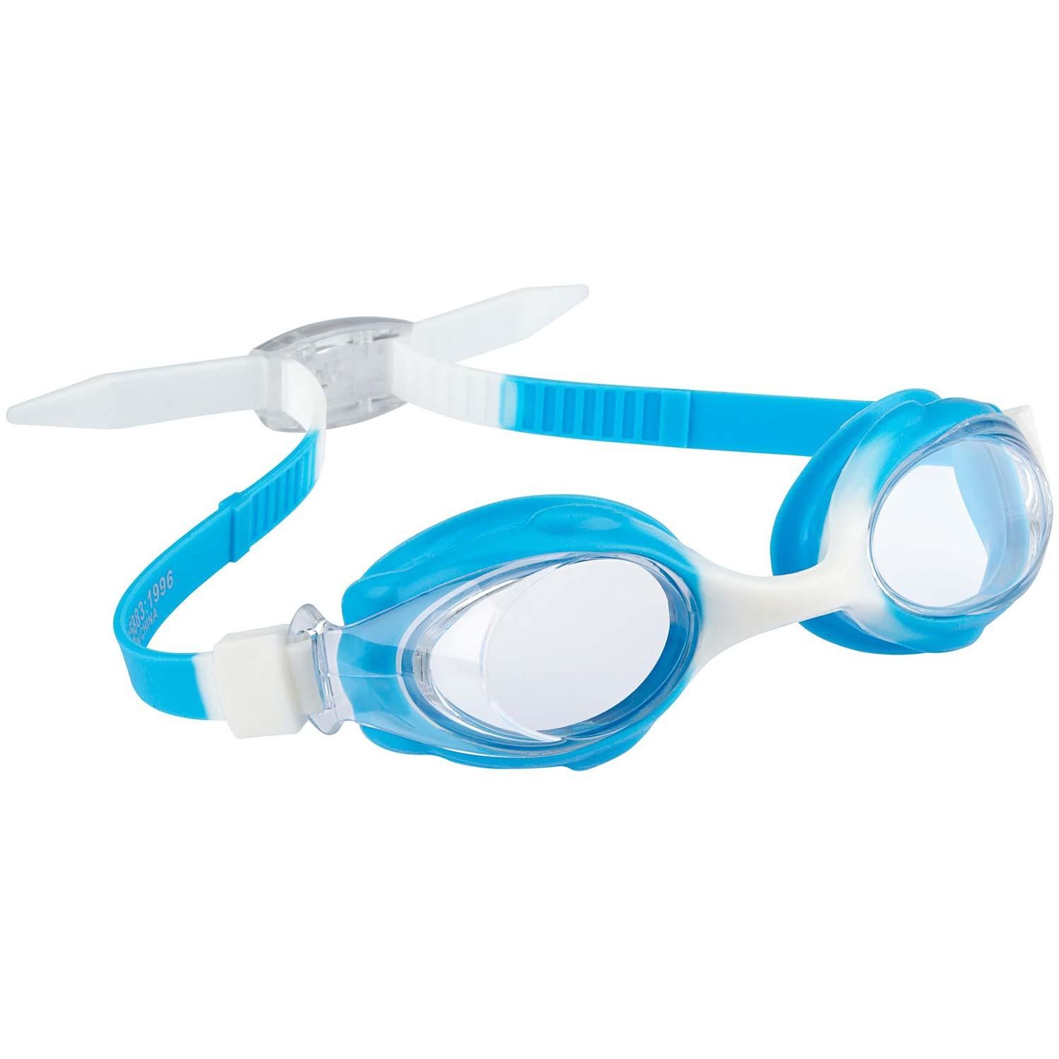SportMe - Simglasögon Easy strap Blå/vit Junior - A11759