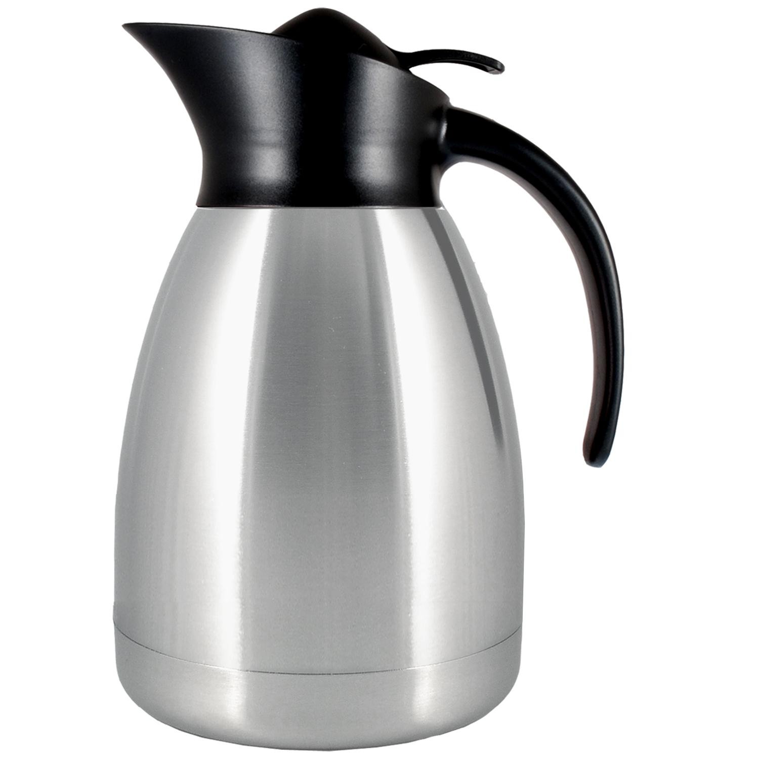 Buffè - Ståltermoskanna 1,3l Borstad - 203814